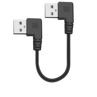 MOQ 500 Kabel Ekstensi USB 3.0 Pengisian Cepat 5A Micro-USB ke USB Male dengan Pelindung Anyaman PVC untuk Printer, Kamera, Peralatan Kantor