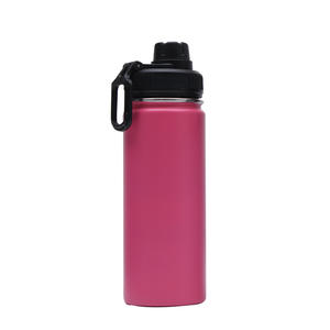 Yongkang Sports <b>Water</b> <b>Bottle</b> 304 Stainless Steel Vacuum Insulated Portable With Handle And Straw 500Ml - Product Image 3