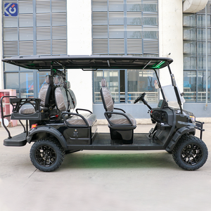 Golf Cart a Benzina Omologato per Strada a 6 Posti CAMP, Veicolo Utilitario per Caccia, <span class=keywords><strong>Auto</strong></span> da Golf per Famiglia e Turismo - Product Image 5