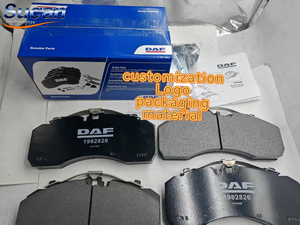 Plaquettes de frein à disque SUCAN WV29087 pour camions européens Benz Volvo Scania MAN DAF <span class=keywords><strong>SAF</strong></span>, 50 000 KM, garniture de frein pour camions lourds - Product Image 1