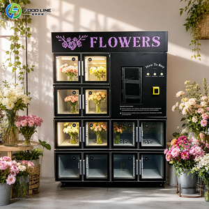 Máquina Expendedora Moderna de Flores con Compartimentos para Arreglos Florales - Product Image 1