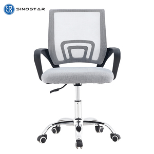 Chaise de <span class=keywords><strong>bureau</strong></span> ergonomique respirante en maille avec hauteur réglable, base pivotante pour la maison et le <span class=keywords><strong>bureau</strong></span> - Product Image 4