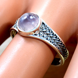 Antique Design Handmade Classic Look Jewelry Rose <b>Quartz</b> Gemstone 925 Sterling Silver <b>Ring</b> SJWR-2861 - Product Image 1