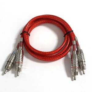 สายสัญญาณเสียงโคแอกเชียล 2RCA แบบป้องกันสองชั้น หุ้มด้วย PVC สาย AV ตัวผู้ตัวเมีย สำหรับเครื่องขยายเสียง ซับวูฟเฟอร์ อุปกรณ์บันทึกเสียง ไมโครโฟน - Product Image 3