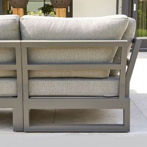 Mobilier d'extérieur <span class=keywords><strong>6</strong></span> sièges d'hôtel en forme <span class=keywords><strong>de</strong></span> L groupe <span class=keywords><strong>de</strong></span> sièges canapé d'angle <span class=keywords><strong>de</strong></span> patio ensemble <span class=keywords><strong>de</strong></span> canapés <span class=keywords><strong>de</strong></span> <span class=keywords><strong>jardin</strong></span> imperméables - Product Image 6