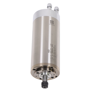 Moteur de broche à refroidissement par eau HQD 1,5 kW GDZ-19 80 mm à 3 roulements pour machine-outil, adapté à tous types de matériaux, refroidi par eau - Product Image 3
