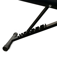 Banc d'haltères pliant réglable personnalisé banc d'haltères pliable banc de musculation pour l'exercice de remise en forme du corps