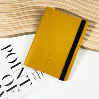 Etui de passeport australien écologique en cuir PU avec bande élastique et design italien