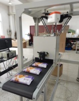 Main d'araignée flexible intelligente Zhenhong avec moteur et commande PLC pour une modification rapide de ligne, universelle dans les industries 3C et alimentaire