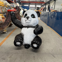 Modèle d'animal animatronique réaliste pour parc d'attractions, adapté à l'intérieur et à l'extérieur