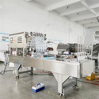 Machine automatique de remplissage et de scellage de tasses d'eau Jus Lait Yaourt Remplissage Pâte liquide Toutes sortes Machine de remplissage et de scellage