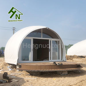 บ้านสำเร็จรูปขนาด6X8เมตร,เต็นท์เปลือกหอยสังข์ที่อยู่อาศัยของครอบครัวรูปทรงดักแด้เหมือนดักแด้สำหรับตั้งแคมป์โรงแรม - Product Image 4