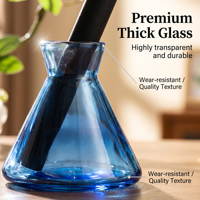 Diffuseur de parfum de luxe en verre 100 ml, modèle Inksworld, bouteille 103, forme triangulaire, parfum d'ambiance de haute qualité, élégant et premium