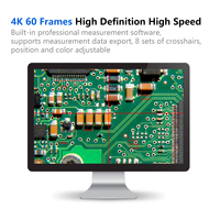 Caméra de microscope industriel RaySmart 1080P60 4K FHD MI C-Mount idéale pour la réparation de VMS-H5608 électroniques à souder