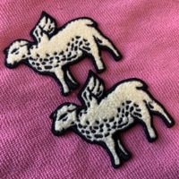 Lettre personnalisée en chenille découpée pour sweats à capuche, logo 3D à la mode Écusson de broderie en chenille à repasser pour uniforme