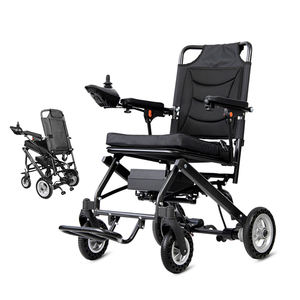 Fauteuil Roulant Électrique Pliable et Léger en Alliage d'Aluminium de 9,8 kg pour Personnes Handicapées et Âgées avec Batterie 6A Portable - Product Image 2