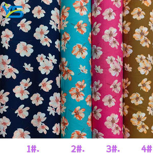 <span class=keywords><strong>100</strong></span>% Rayon Challis Tissu <span class=keywords><strong>100</strong></span>% <span class=keywords><strong>viscose</strong></span> Impression sur les marchandises prêtes Prix bas pour la robe de soirée de vêtements - Product Image 6