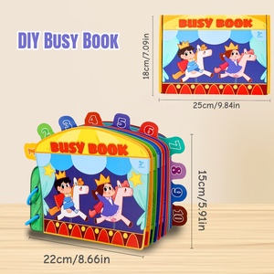 Libro Sensoriale Educativo per Bambini in Età Prescolare con Autismo, per Imparare Numeri e Colori, Concetti di Base - Product Image 6