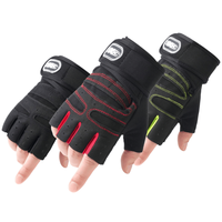 Fabricant professionnel de gants de moto unisexes à demi-doigts, flexibles et respirants, gants de protection pour moto