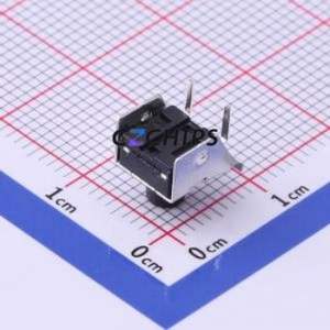 TS-1037-A6B3-D2 Tactile Switch SMD Switch Single Pole Single Throw Round Button 2.5N Horizontal Mount - Product Image 2
