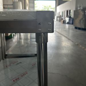 VICTORY, venta al por mayor, mesa comercial de acero inoxidable, Banco inox con protector contra salpicaduras, equipo de panadería para otros hoteles y restaurantes - Product Image 5