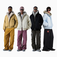 Veste bomber en fausse fourrure QUICKSHOW, veste rembourrée en coton, veste d'hiver chaude