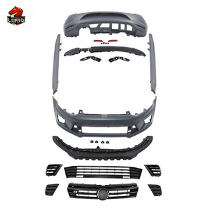 Kit de Carrocería Mejorado Estilo <span class=keywords><strong>WRC</strong></span> para Volkswagen <span class=keywords><strong>POLO</strong></span> 2010-2017 con Parachoques, Lip Frontal, Difusor Trasero y Faldones Laterales - Product Image 6