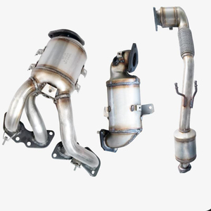 Nouveau convertisseur catalytique de pièces de moteur d'échappement universel en acier inoxydable pour ford focus 2006 1.6 peugeot <span class=keywords><strong>307</strong></span> jeep wrangler 3.6 - Product Image 6