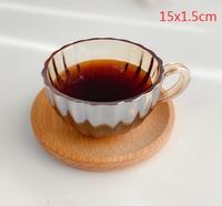 Plateau de service ovale en bois naturel rustique avec logo personnalisé, pour aliments, café, thé, ou comme dessous de verre, fait main, support de bougie