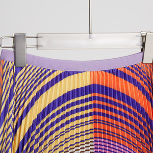 Jupe plissée Miyake haut de gamme, collection été 2026, colorée, taille haute, évasée, longue, pour le quotidien – Vente en gros de vêtements - Product Image 4