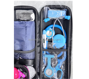 Nouveau design, best-seller : Kit de diagnostic otoscope avec marteau, diapason, lampe de poche LED et étui avec sac en nylon - Product Image 3