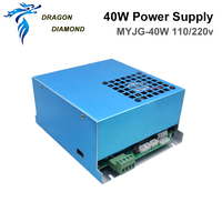 Alimentation électrique pour laser CO2 Dragon Diamond MYJG 40W 50W 60W, alimentation pour découpeuse laser CO2, alimentation pour tube laser