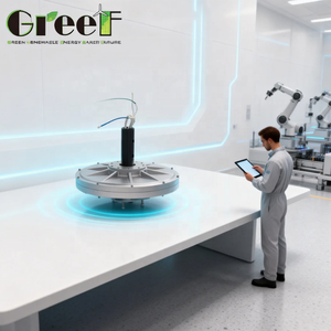 Générateur <span class=keywords><strong>à</strong></span> flux axial <span class=keywords><strong>à</strong></span> faible résistance de démarrage, faible vibration et faible bruit pour applications <span class=keywords><strong>à</strong></span> entraînement direct - Product Image 3