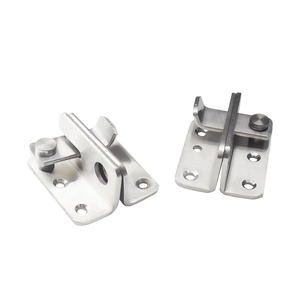 Cerradura de Seguridad Antirrobo de Acero Inoxidable para Puerta, Cerrojo de Superficie para Gabinete Deslizante de Madera - Product Image 2