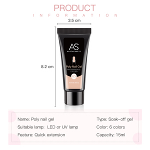 Acrygel Personalizado AS, Suministros para <span class=keywords><strong>Uñas</strong></span> al por Mayor, Marca Privada, Colores Brillantes, Gel Acrílico UV para Extensión de <span class=keywords><strong>Uñas</strong></span>, Transparente, <span class=keywords><strong>Rosa</strong></span>, Nude - Product Image 4