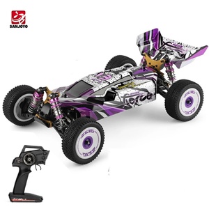 Véhicule RC électrique tout-terrain Wltoys 124019 1:12 2.4G 4x4, vitesse maximale 55 km/h, 3 canaux, portée 100 m, pour adultes - Offre Spéciale - Product Image 2
