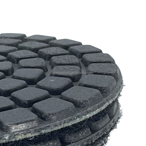 Venta directa de fábrica, almohadillas de pulido de diamante de 4 pulgadas y 5 pulgadas, almohadillas de pulido negras de 4 "y 5" para mármol, granito, piedra de cuarzo - Product Image 2
