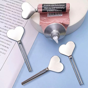 Custom Shape Eco-Friendly Three-piece Set <b>Toothpaste</b> & Toothbrush <b>Dispenser</b> with Cream Squeezer for Travel Use - Product Image 4