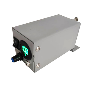 Moteur de rôtissoire électrique universel rechargeable pour barbecue chypriote avec affichage LED de la puissance et vitesse réglable - Product Image 1