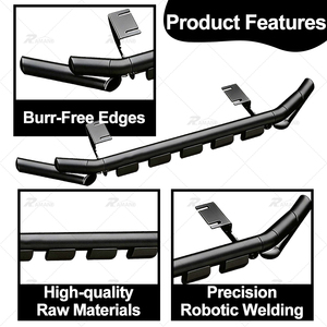 Barre de protection avant en acier robuste pour Ford Ranger T9 <span class=keywords><strong>2022</strong></span> 2025 Next Gen Raptor, style simple, sans découpe, installation facile - Product Image 3