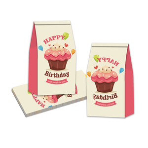 Logotipo personalizado Kraft Paper Luxury Gift & Candy <span class=keywords><strong>Bag</strong></span> para festas Bio-Degradável com impressão offset para embalagens de alimentos açucarados - Product Image 2