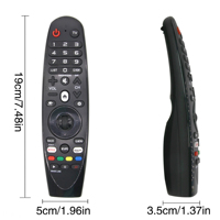 Control remoto por voz para Smart TV con código fijo, 4 botones, material ABS para AN-MR18BA