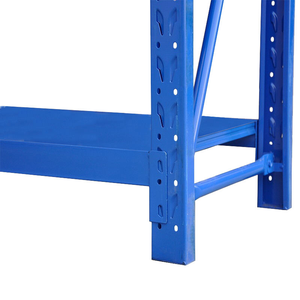 Estantería de Almacén Uni-Silent de Alta Resistencia, 100 kg, 4 Niveles, Diseño de Viga de Largo Alcance sin Pernos, Estantería de Almacenamiento Ajustable HJQ-204 - Product Image 4