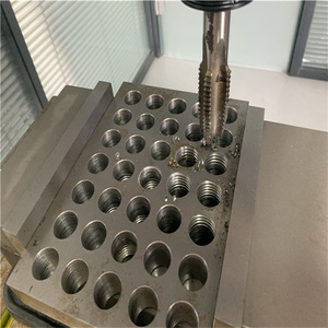 Hoàn toàn tự động <span class=keywords><strong>CNC</strong></span> Nuts khoan khai thác threading <span class=keywords><strong>Machine</strong></span> cho M6-M30 khai thác chế biến có tính năng bánh động cơ lõi PLC - Product Image 6