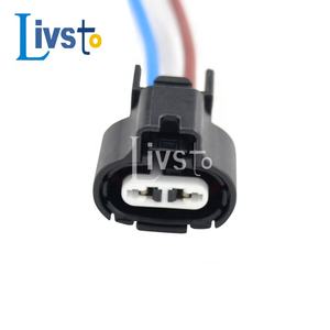 7283-1224-30 2 Pinli Kablo Kablo Demeti Saf Bakır İletken Kauçuk Araba Gövdesi Oto Hava Giriş Sıcaklık Sensörü Soketi - Product Image 4