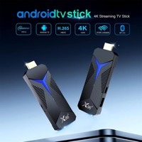 Harga Spesial September Premium 4K TV Stick dengan Remote Suara X96S600 2GB 16GB Allwinner H313 Gratis Ongkir Set-Top Box Ready Stock