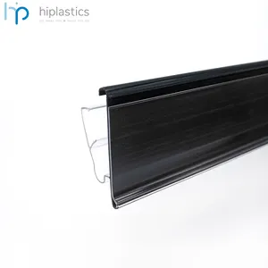 HiPlastics LST30 PVC 종이 홀더 플라스틱 라벨 홀더 식료품 점을 향한 30mm 삽입물