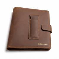 Étui ReMarkable 2 personnalisé OEM ODM 10,3 pouces en cuir véritable avec pochette pour cartes, boucle pour stylet, gaufrage de logo, vente en gros d'usine