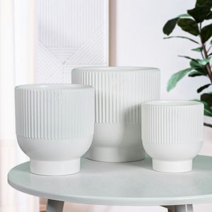 Haute qualité moderne maison décorative en céramique jardinières Pots intérieur extérieur jardin <span class=keywords><strong>pot</strong></span> <span class=keywords><strong>de</strong></span> <span class=keywords><strong>fleurs</strong></span> finition émaillée en gros - Product Image 4