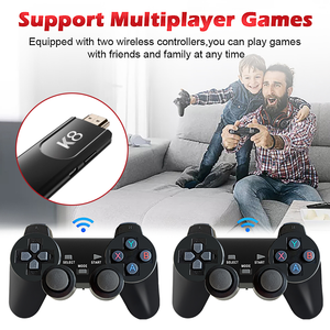 จอยเกม Opleo Classic Game Stick M8PRO คอนโทรลเลอร์เกมพกพาแบบมีสาย คอนโซลเกมขนาดเล็กแบบย้อนยุค พร้อมพวงมาลัยเล่นเกม รองรับเกม 4k - Product Image 1